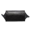 Image 5 : Celine Denim Black Leather Medium Trapeze Shoulder Bag