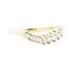Image 1 : 0.40 ctw Diamond Ring - 14KT Yellow Gold