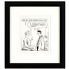 Image 1 : Bizarro! "Doctor's Headband Thing" is a Framed Original Pen & Ink Drawing by Dan Piraro, Hand Signed