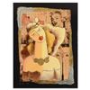 Image 1 : Oz El Hai, "Homage to Marilyn Monroe (v7)" Original Mixed Media Painting on Board; Hand Signed; Cert