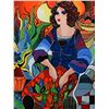 Image 2 : Patricia Govezensky- Original Acrylic on Canvas "Priscilla"