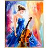 Image 2 : Taras Sidan- Original Oil on Canvas "First Lesson"