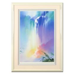 Thomas Leung, "Rainbow Falls" Framed Limited Edition, Numbered 288/850 and Hand Signed with Letter o