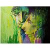 Image 1 : BERBERYAN - Acrylic and Mixed Media on Canvas "Fatherly Advice"