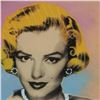 Image 2 : Ringo Daniel Funes - (Protege of Andy Warhol's Apprentice - Steve Kaufman), "Sophisticated Marilyn" 