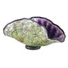 Image 3 : "Large Primitive Shell" Hand-Blown Glass Sculpture, Hand Signed by GartnerBlade Glass.