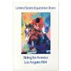 Image 1 : Leroy Neiman (1921-2012), "United States Equestrian Team/Riding for America/Los Angeles 1984" Fine A