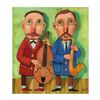 Image 1 : Mikheil Mikaberidze, Original Oil Painting on Canvas, Hand Signed Inverso with Certificate of Authen