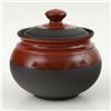 Image 1 : Eugenijus Tamosiunas - Hand Made Ceramic Jar with Lid, Hand Signed.