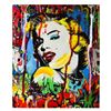 Image 1 : Nastya Rovenskaya- Mixed Media "Marilyn Monroe I"
