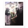 Image 1 : Barbara Buer, "Garden Gate" Limited Edition Lithograph, Numbered and Hand Signed.