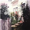 Image 2 : Barbara Buer, "Garden Gate" Limited Edition Lithograph, Numbered and Hand Signed.