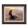 Image 1 : Vincent Silvano, "In the Moment" Framed Original Oil Painting on Canvas, Hand Signed with Certificat