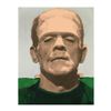 Image 1 : Steve Kaufman (1960-2010), "Frankenstein" Hand Painted Limited Edition Silkscreen on Canvas, AP Numb