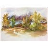Image 1 : Zina Roitman- Original Watercolor "Autumn"