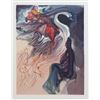 Image 2 : Salvador Dali- Original Color Woodcut on B.F.K. Rives Paper "Paradise 19"