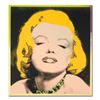 Image 1 : Ringo, "Marilyn Seduction" One-of-a-Kind Hand-Pulled Silkscreen and Mixed Media Painting on Canvas, 