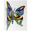 Image 2 : Patricia Govezensky- Original Painting on Cutout Steel "Butterfly CXCVI"