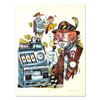 Image 1 : George Crionas (1925-2004), "Jackpot" Hand Embellished Limited Edition Lithograph, Numbered and Hand