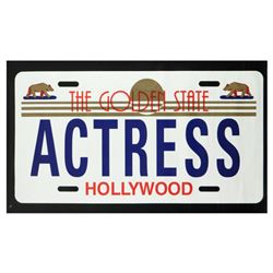 Steve Kaufman (1960-2010), "Actress" Hand Pulled Limited Edition Silkscreen on Canvas, TP Numbered 3