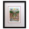 Image 1 : Charles Fazzino- 3D Construction Silkscreen Serigraph "Perfectly Palm Beach"