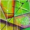 Image 2 : George Marlowe, "Mint Julep" Hand Signed Original Acrylic Painting on Canvas with Certificate of Aut