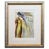 Image 1 : Salvador Dali- Original Color Woodcut on B.F.K. Rives Paper "Paradise 16"