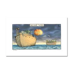Bizarro! "One More Theory" Numbered Limited Edition Hand Signed by creator Dan Piraro; Letter of Aut