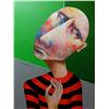Image 1 : BERBERYAN - Acrylic and Mixed Media on Canvas "Russian Contact"