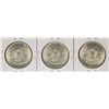 Image 2 : Lot of (3) 1889 $1 Morgan Silver Dollar Coins
