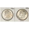 Image 1 : Lot of (2) 1886 $1 Morgan Silver Dollar Coins