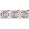 Image 1 : Lot of (3) 1889 $1 Morgan Silver Dollar Coins