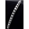 Image 9 : 14KT White Gold 1.10ctw Diamond Bracelet
