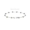Image 2 : 14KT White Gold 1.72ctw Yellow Sapphire and Diamond Bracelet