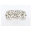 Image 2 : 18KT White Gold 1.20ctw Diamond Ring