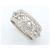 Image 3 : 18KT White Gold 1.20ctw Diamond Ring