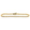 Image 1 : 18KT Yellow Gold 2.00ctw Diamond Tennis Bracelet