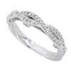 Image 2 : 18KT White Gold 0.37ctw Diamond Ring