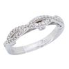 Image 3 : 18KT White Gold 0.37ctw Diamond Ring