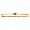 Image 1 : 14KT Yellow Gold 2.00ctw Diamond Tennis Bracelet