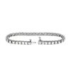 Image 2 : 14KT White Gold 10.00ctw Diamond Tennis Bracelet
