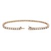 Image 3 : 14KT Rose Gold 5.00ctw Diamond Tennis Bracelet