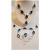 Image 1 : 4 Piece London Blue Topaz Jewelry Set