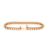 Image 2 : 18KT Rose Gold 10.00ctw Diamond Tennis Bracelet