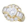 Image 5 : 14KT Yellow Gold 2.20ctw Diamond Ring