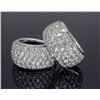 Image 2 : 18KT White Gold 3.30ctw Diamond Earrings
