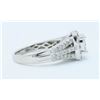 Image 5 : 14KT White Gold 1.40ctw Diamond Ring