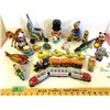 Image 1 : LARGE GROUP OF REPRO ANTIQUE LOOK TIN WINDUP TOYS
