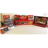 Image 1 : GR OF 7 COLLECTIBLE COCA-COLA TOY VEHICLES