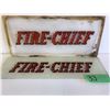 Image 1 : 2 X FIRE-CHIEF GLASS PUMP FACE